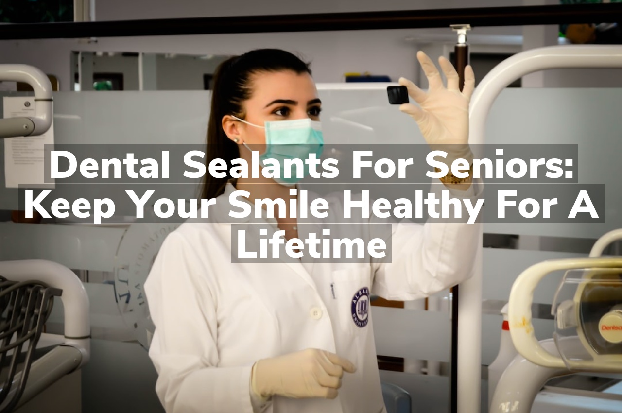 Dental Sealants for Seniors Keep Your Smile Healthy for a Lifetime